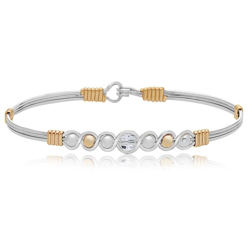 Divine Plan Bracelet Silver w/Gold